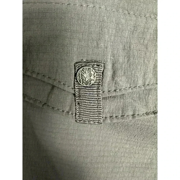 PrAna Sage Convertible Pants Women's 14 Charcoal Gray - Picture 10 of 12